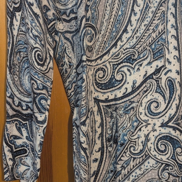 White House Black Market Paisley Cardigan - Picture 12 of 12